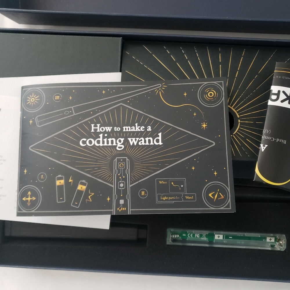Harry Potter Kano Coding Wand HP Magic Wand Electronic Toy Wizard